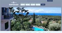 Desktop Screenshot of dafnoudi-hotel.gr